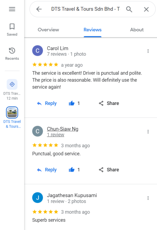 Customer testimonial - review 5