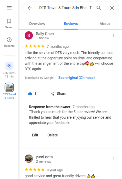 Customer testimonial - review 8